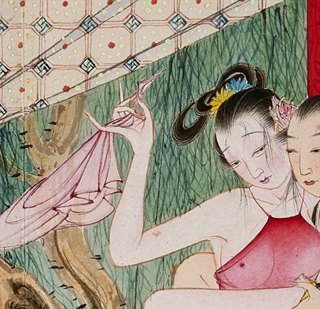 方山-迫于无奈胡也佛画出《金瓶梅秘戏图》，却因此成名，其绘画价值不可估量